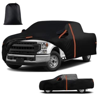 Imagem de Capa de caminhão à prova d'água personalizada para Ford F-250/F-350 SuperCab 8' 1997-2004, SuperCab 6 3/4 1999-2007/2017-2022, capa de coleta para todos os climas, capa à prova de vento, capa de chuva