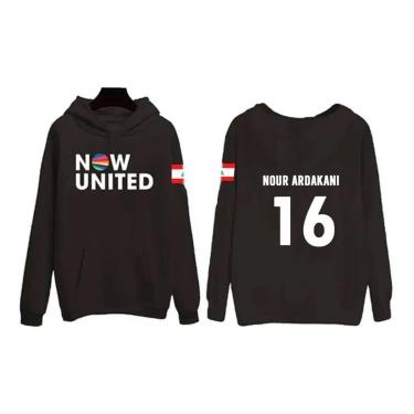 Imagem de Moletom Infantil Now United Nour Ardakani 16 em algodão-Feminino