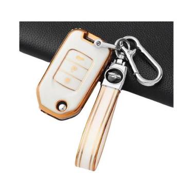 Imagem de Capa Macia De TPU Para Chave De Carro Para Honda Civic HRV CRV XRV Acc