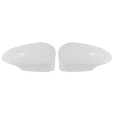 Imagem de Motoforti 1 par de capa de espelho retrovisor de porta para Toyota Yaris 2012-2019 Esquerda Direita Externa Casca do Espelho Retrovisor para Toyota Yaris Branco