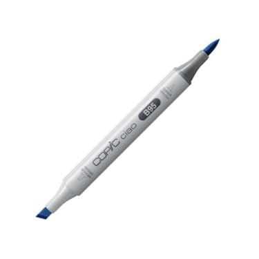 Imagem de COPIC Marcador CIAO Ponta Dupla Redonda e Chanfrada, Cor B95 Light Grayish Cobalt, 1 unidade