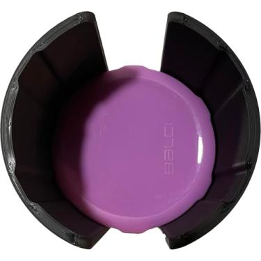 Imagem de Organizador de tampa de pote Mason (preto fosco, boca retangular - hexágono)