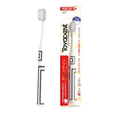 Imagem de TOYADENT PRIME Escova de Dente Adulto Extra Macias, 1 Unidade, Design Colorido, Limpeza Profunda, Para Gengivas Sensíveis, Portátil, Livre de BPA
