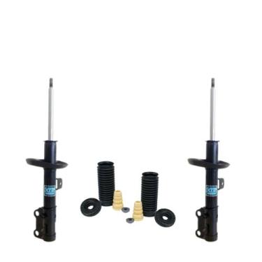 Imagem de Kit Bat + 2 Amortecedor Nakata Diant Esquerdo + Direito Onix Activ 201