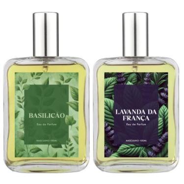 Imagem de Kit Perfume Masculino: Basilicão E Lavanda Da França 100Ml - Essência 