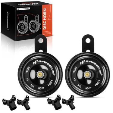 Imagem de A-Premium Buzina de carro elétrico de 2 peças compatíveis com Land Rover Range Rover quarta geração e BMW Sedan X Series Mini