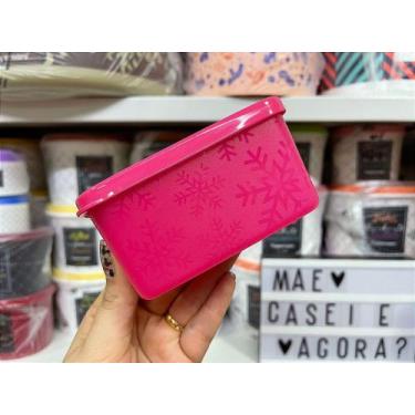 Imagem de Mini Jeitosinho Retangular 200 ml Rosa - Tupperware