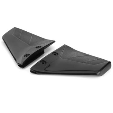 Imagem de lyrlody Hidrofólio Externo, Estabilizador de Hidrofólios Plástico Preto para Unidades de Popa de Motor de Popa Marítima Com Barbatana Dorsal