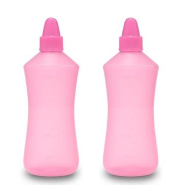 Imagem de Garrafinha Para lavagem Nasal 250ml Frasco Lavador Higienizador Para Crianças, Bebês e Adultos ( Rosa ) Kit Com 2