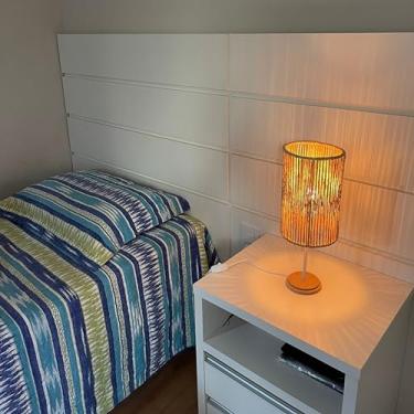 Imagem de Luminária Abajur Palha Milho Natural Rústica Boho 18x30