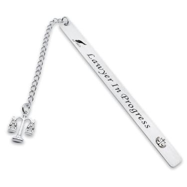 Imagem de Materiais para a faculdade de direito, presentes de advogados para mulheres e homens, marcador de livro para futuros advogados para formatura de volta às aulas advogados, estudantes, juízes, amigos