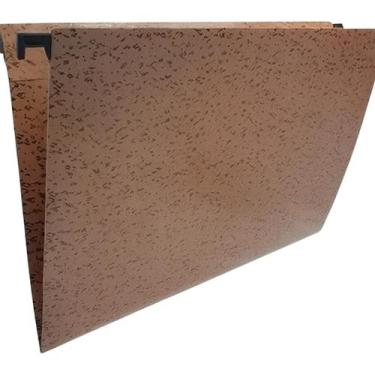Imagem de 50 Pastas Suspensas Marmorizadas Plastificadas Completa Visor - Polyca