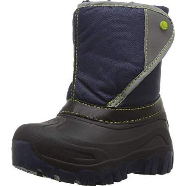 Imagem de Botas de neve infantis da Western Chief Selah (Bebê/Pequena Grande, Azul marino, 5 Big Kid