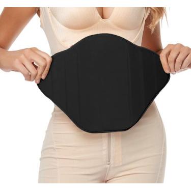 Imagem de Compression Ab Board Moolida Lipo Foam Post Surgery Black