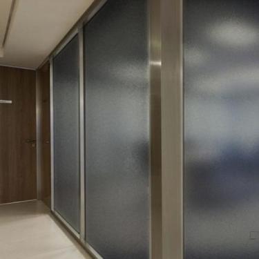 Imagem de Adesivo Para Vidro Box Banheiro Jateado Fumê 1,22m Prova D'Agua - TaCo