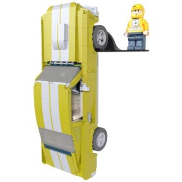 Imagem de Suporte Expositor de Parede Para Carrinho Carro Speed Champions Blocos De Montar