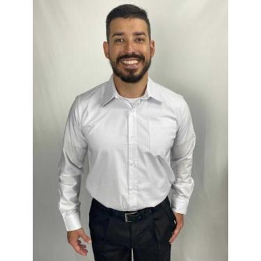 Imagem de Camisa Social Masculina Manga Longa Uniforme Administrativo - Eb Confe