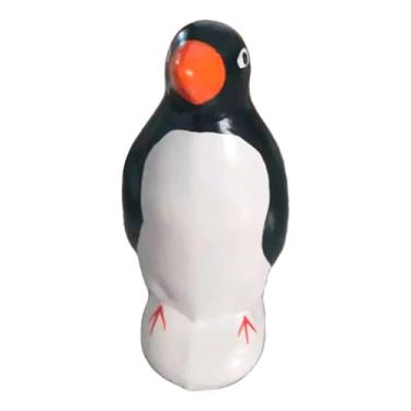 Imagem de Pinguim Imperador em Cerâmica Decorativo de Geladeira e Aparador