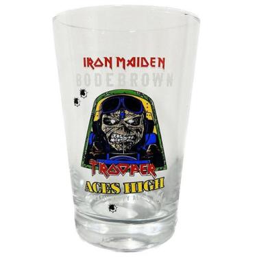 Imagem de Copo Cerveja Iron Maiden Aces High Trooper 350ml Caldereta - Aces High