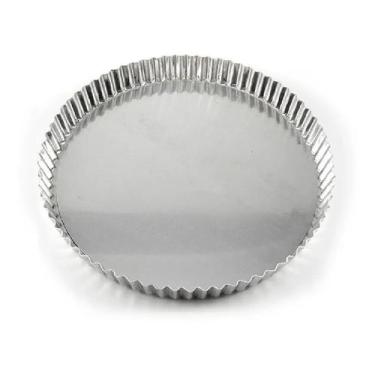 Imagem de Forma Para torta crespa 17cm Polido Nacional - Alumínio Nacional