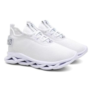 Imagem de Tênis Academia Masculino Esportivo Ortopédico Leve e Relógio - Lorenzo