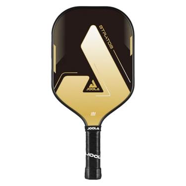 Imagem de JOOLA Stratos Pickleball Paddle – Superfície de fibra de vidro reforçada, núcleo de polipropileno favo de mel, aprovado pela USAPA, raquete de pickleball durável e amigável para iniciantes com