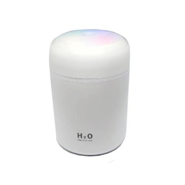 Imagem de Umidificador H2o Lumen Difusor Usb 300ml Led Branco