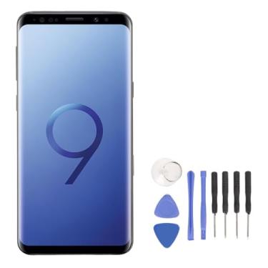 Imagem de Zopsc Tela de Substituição para S9 SM G9650 G965F G965U G965W G965N 5,8 Polegadas LCD LCD Touchscreen Touch Display Tela Digitalizer Conjunto Com Ferramentas de Quadro e Reparo (Prata cinza)