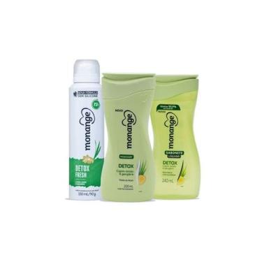 Imagem de Kit Hidratante Corporal Monange Detox