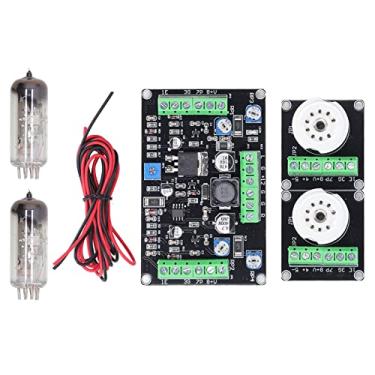 Imagem de Placa de motorista de tubo a vácuo Kit de nível de nível duplo Kit de alto brilho Módulo de acionamento de tubo de elétrons para equipamento de áudio DIY DC12V Fonte de