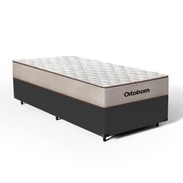Imagem de Cama Box com Colchão de Espuma D60 Ortobom Force Dream Solteiro 88cm