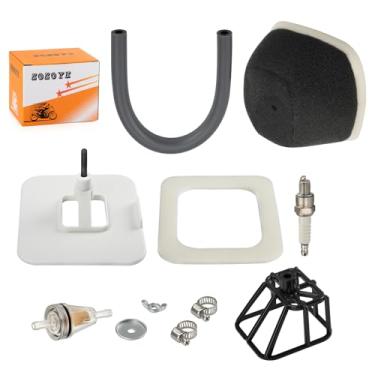 Imagem de Kit de elemento de filtro de ar Yamaha TTR125 TTR-125 2000-2024 + vela de ignição com filtro de combustível 5HP-14450-00-00