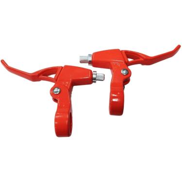 Imagem de Manete De Freio Para Bicicleta Bike MTB Maçaneta V-brake GTU Mtb Alumínio VERMELHA