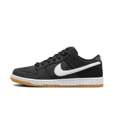 Imagem de Nike Tênis de skate masculino SB Dunk Low Pro, Preto/Branco-Preto-Goma Marrom Claro, 40