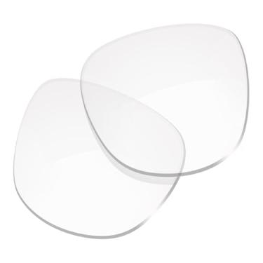 Imagem de Glintbay Lentes de óculos de sol de substituição 100% precisas para Ray-Ban Meta Wayfarer RW4008 53 mm - Transparente, anti-luz azul, não polarizada