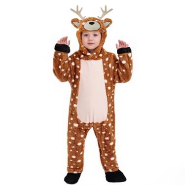 Imagem de Okbebe Vestido infantil de cervo para bebês meninos (marrom 3-6 meses)