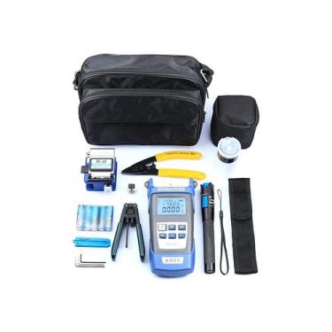 Imagem de Kit Ferramentas Para Conectorização de Fibra Óptica Profissional FTTH 