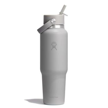 Imagem de Hydro Flask Garrafa de viagem com canudo flexível de 1,134 g