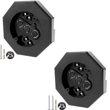 Imagem de Bloco de montagem de tapume, bloco de montagem de luz de revestimento de vinil com caixa elétrica embutida, placa de montagem de lâmpadas de tapume vertical, placa de montagem de tapume para dobra