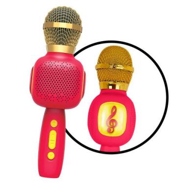 Imagem de Microfone Karaokê Bateria Recarregável Conecte seu Smartphone - DMTOYS