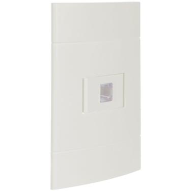 Imagem de Conjunto Tomada Rj11 2 Fios Branco Lunare - Prm44101 - Schneider Conj.tomada Rj11 (2fios) Pl-br Schneider