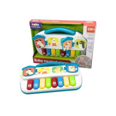 Imagem de Piano Teclado Bebê Criança Infantil Música Instrumento