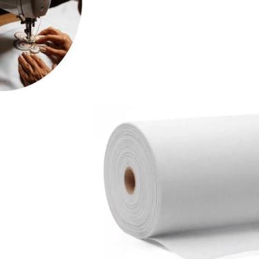 Imagem de 5m Entretela Bdo 80 Bordado Fiorella 30cm Rasgável Patchwork - Juliana