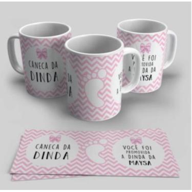 Imagem de Caneca Dinda Madrinha - Malu Perso, U