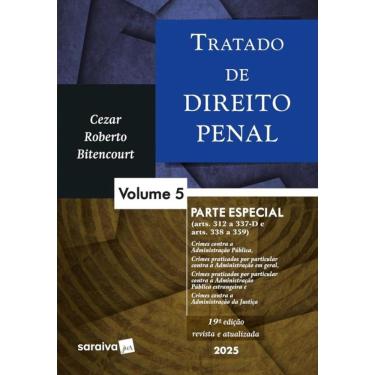 Imagem de Tratado de Direito Penal - Parte Especial - Vol. 5 - 19Ed/25