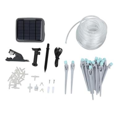 Imagem de Kit de irrigação de gotejamento solar kit de irrigação de gotejamento inteligente de rega de água para economia de energia para plantas em vasos Gama de vegetais de estufa de (BibleWink-12)