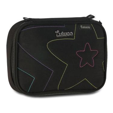 Imagem de Estojo Box Luluca 36 Pens Com Elástico Organizador Escolar - Clio Styl