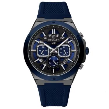 Imagem de Relogio masculino quartzo multifuncional casual pulseira de silicone impermeavel