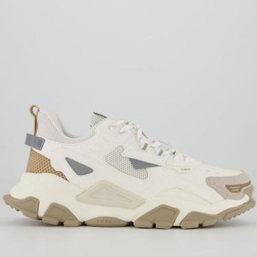 Imagem de Tênis Qix Trek Reflexivo Esportivo Branco, 42