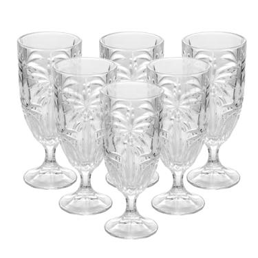 Imagem de WOLFF - Conjunto 6 Taças Palm Tree 450ml Cristal Ecológico